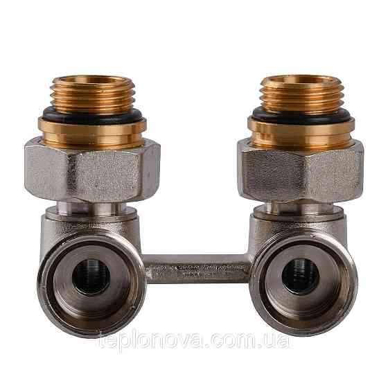 Вузол нижнього під'єднання панельного радіатора SOLOMON NV 5102 кутовий кульовий 3/4| Чернівці