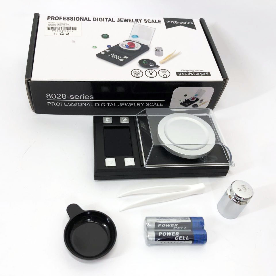 Електронні ваги для золота 8028, Ваги для вимірювання ваги коштовностей Електронні грамові JW-40 Львів - фото 6