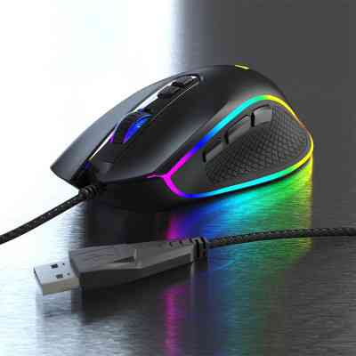 Мишка Modecom Veles Volcano RGB USB Black (M-MC-VELES-100) Вінниця