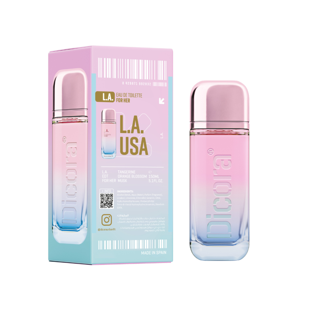 Туалетна вода жіноча Лос-Анджелес Dicora Urban Fit 150 мл Київ - фото 2