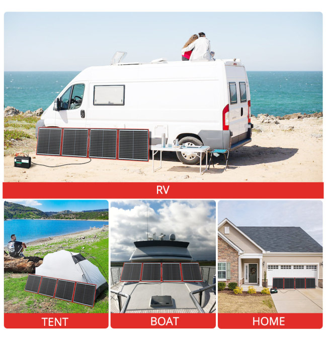 Розкладна сонячна панель 160Вт (2xUSB 1хType) 20В-вихід Вінниця - фото 6