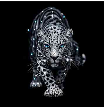 Термонаклейка на одяг жіноча Леопард Київ