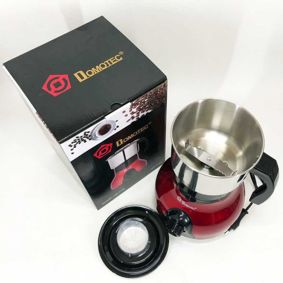 Ножова кавомолка для дому Domotec MS-1108 600 мл 250 Вт, Кавомолка подрібнювач спецій FB-34 Івано-Франківськ - фото 3