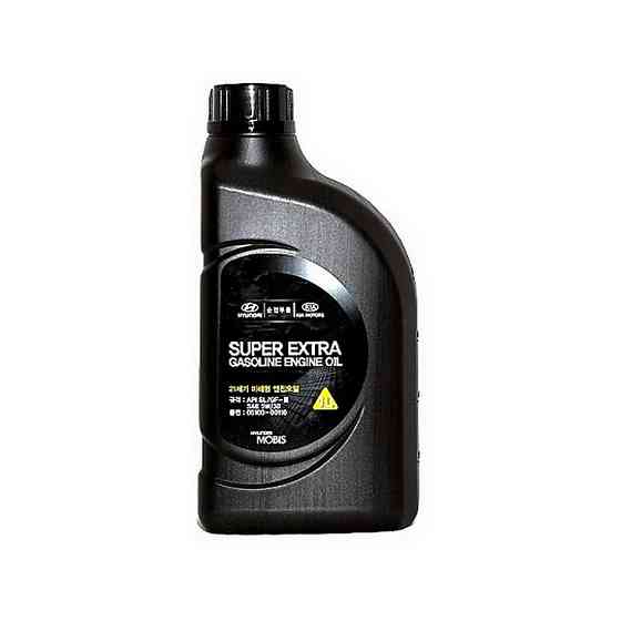 Hyundai/Kia Super Extra Gasoline 5W-30 05100-00110 — Полусинтетическое моторное масло для бензиновых двигателей Hyundai и Kia Ковель