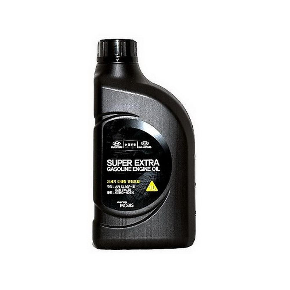 Hyundai/Kia Super Extra Gasoline 5W-30 05100-00110 — Напівсинтетична моторна олива для бензинових двигунів Hyundai та Kia Ковель - фото 1