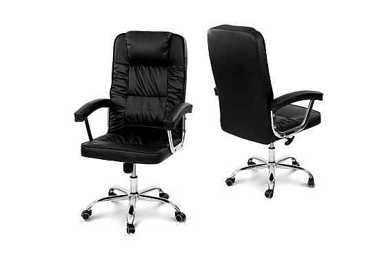 Стілець офісний Фокус, чорний Киев