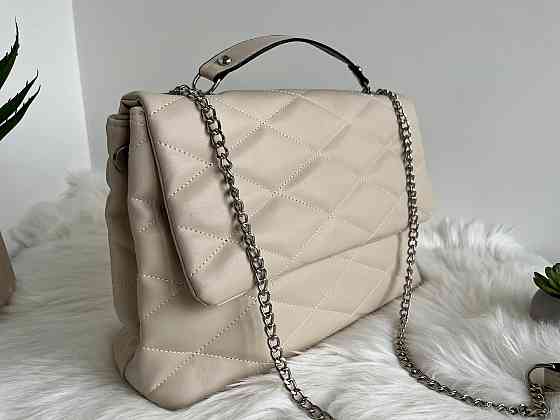 Женская сумка конверт клатч молодежная ручки трансформеры Турция женские сумочки и клатчи сумочка Крохатушка Бежевый Киев