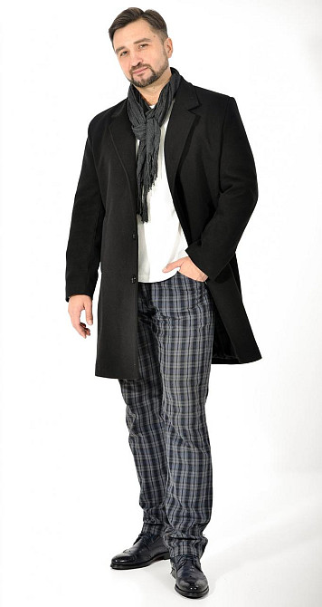 Класичне чоловіче кашемірове пальто Київ - фото 2