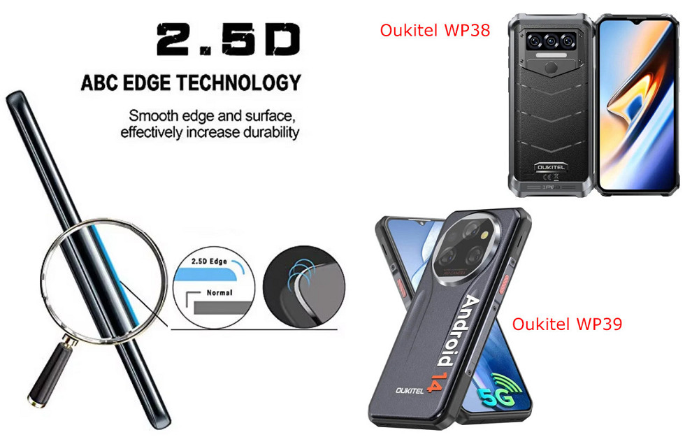 Захисне скло ArmorGlass для Oukitel WP38, Oukitel WP39 – стійке до подряпин та ударів Київ - фото 2