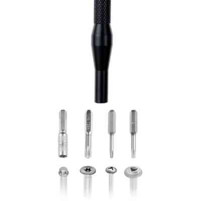 Набір біт Einhell 33шт,HEX, PH, RIBE, SL, Spline, Torx, 28мм, кейс (115010) Вінниця