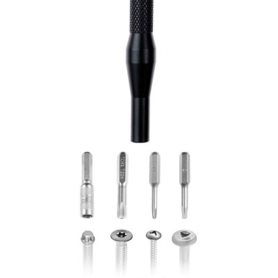 Набір біт Einhell 33шт,HEX, PH, RIBE, SL, Spline, Torx, 28мм, кейс (115010) Вінниця - фото 2