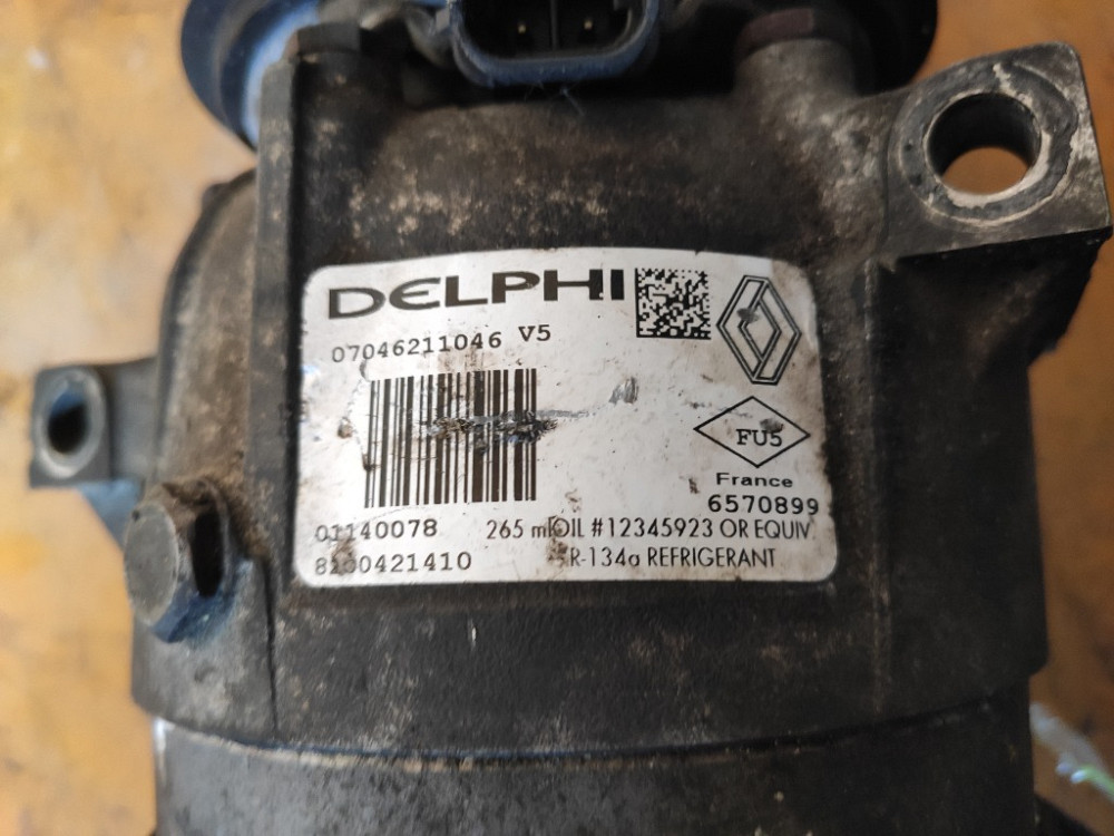 Компресор кондиціонера Renault Laguna II 1.9 dci 2001-2007 (8200421410) Ковель - фото 5
