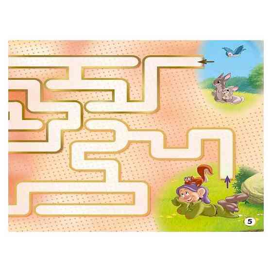 Лабиринты с наклейками 