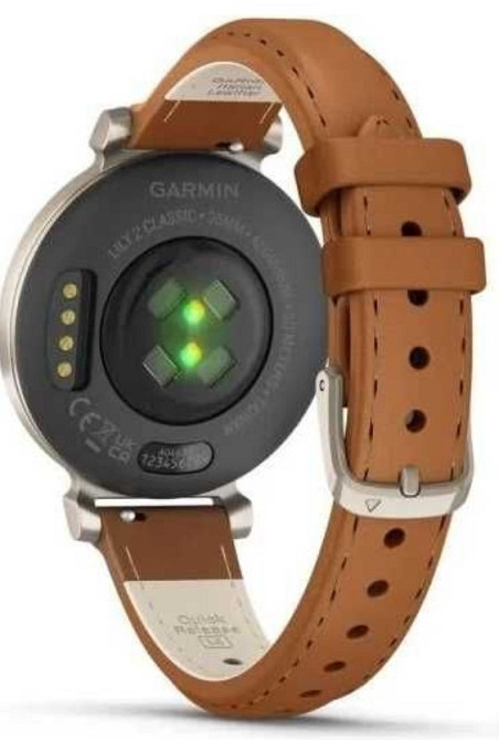 Часы: Garmin Lily 2 Classic Gream Gold With Tan Leather Band. Харьков - изображение 4