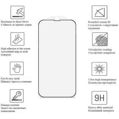 Скло захисне Drobak Matte Ceramics Apple iPhone 15 Pro Max (292923) Вінниця