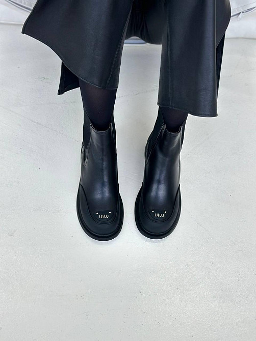 Olli Черевики жіночі OLLI K-8-Тайра чорні (зима, шкіра натуральна) (6071) 36 Коломия - фото 1