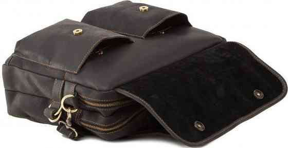 Сумка Vintage 14571 з вінтажної шкіри Коричнева Київ