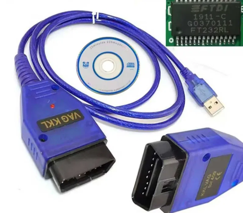 Сканер для діагностики VW Audi Skoda Seat через OBD2 Київ - фото 1