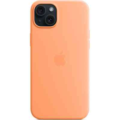 Чехол для мобильного телефона Apple iPhone 15 Plus Silicone Case with MagSafe Orange Sorbet (MT173ZM/A) Винница