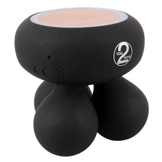 Мини-массажер с функцией подогрева, универсальный CUPA Warming Mini Massager черный Sex Aura Киев