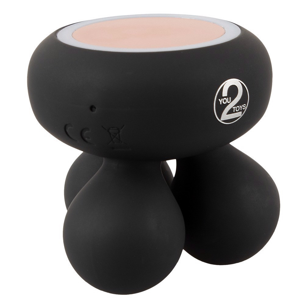 Мини-массажер с функцией подогрева, универсальный CUPA Warming Mini Massager черный Sex Aura Киев - изображение 2