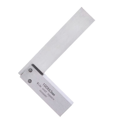 Кутник провірочний 90град 100x63мм, слюсарний, сталь Вінниця - фото 4