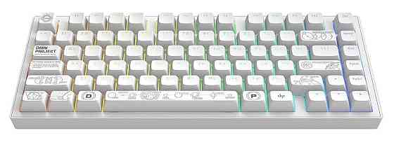 Клавіатура Dark Project ALU81 Terra Nova White (DPKB_NOVA_81_ANSI_WHITE_UA) ( Білий ) Харьков