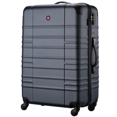 Чемодан Wenger Amplar, велика, пластик, 4 колеса, синя (653141) Винница - изображение 8