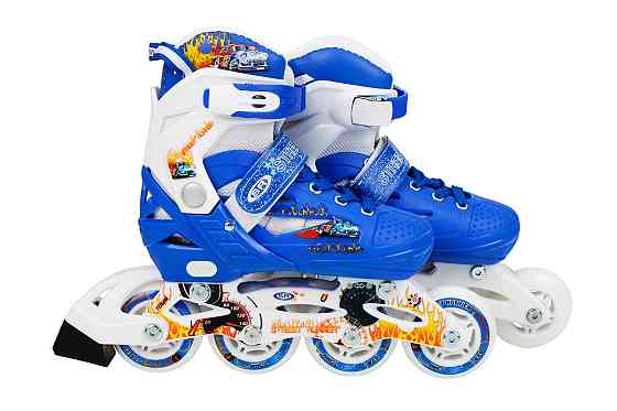 Роликові ковзани YX-0151-15 сині Киев