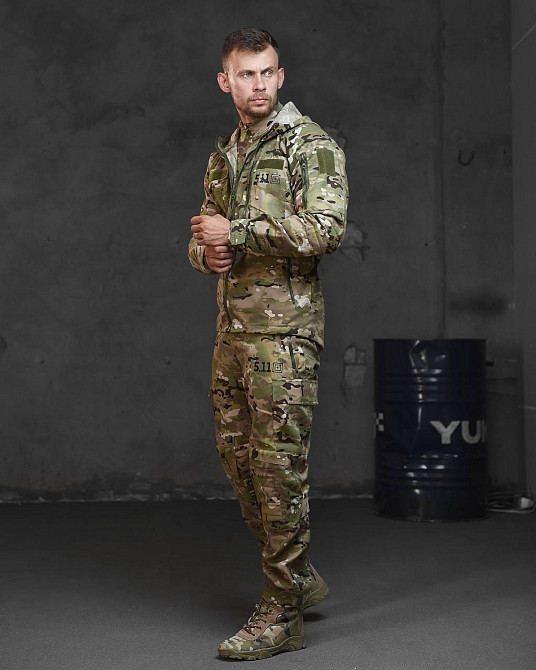 Тактический мужской костюм  5.11 британка РА4927 (K6 12-01) Мультикам XL Киев - изображение 2