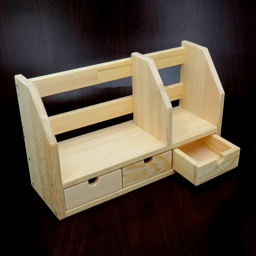 Настільна книжкова полиця "Даль" ваніль Миколаїв - фото 8