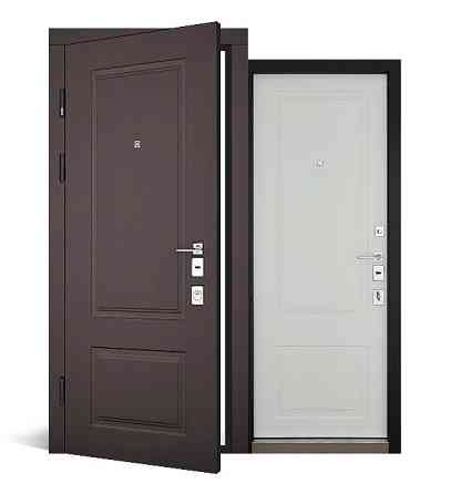 Вхідні двері Abwehr Grand Ramina 509 Бронзовий браш + Білий супермат 960*2050 мм Вхідні двері для квартир Київ