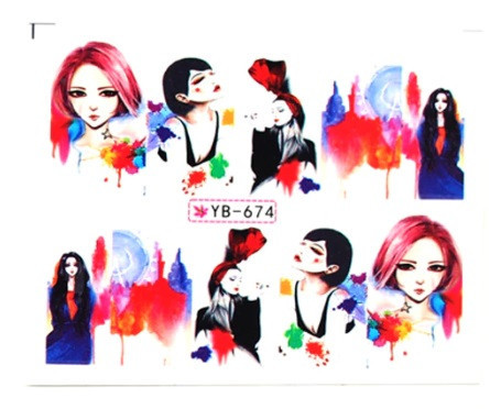 Наклейки для нігтів STZ-202 Київ - фото 1