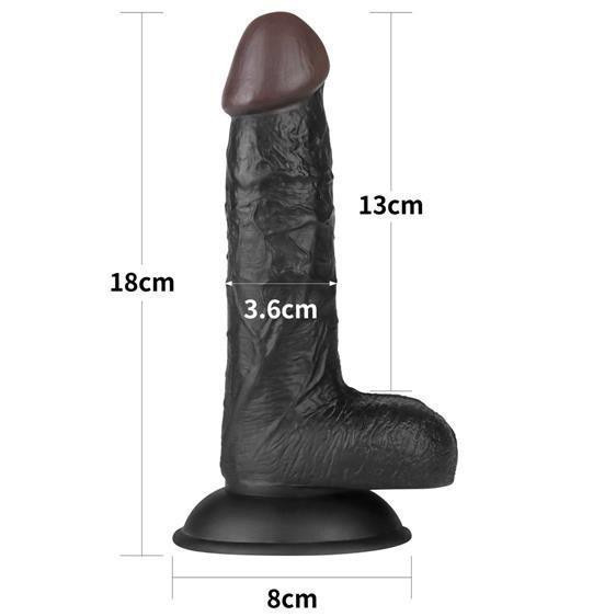 Страпон - Ingen Easy Strap-On Set 7" Black Sex Aura Київ - фото 3
