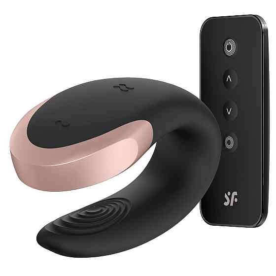 Смарт-вибратор для пар Satisfyer Double Love (Black) Sex Aura Киев