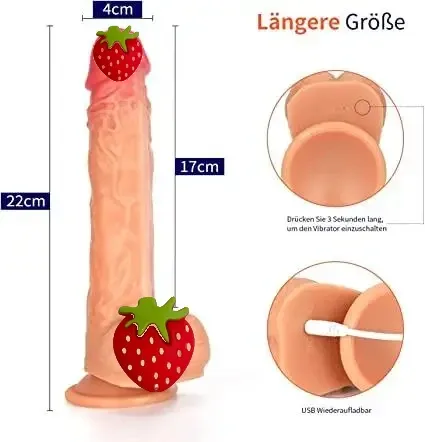 Вібратор Fidech Dildo оригінал з функцією удару та головкою що обертається на 90° Дніпро - фото 4