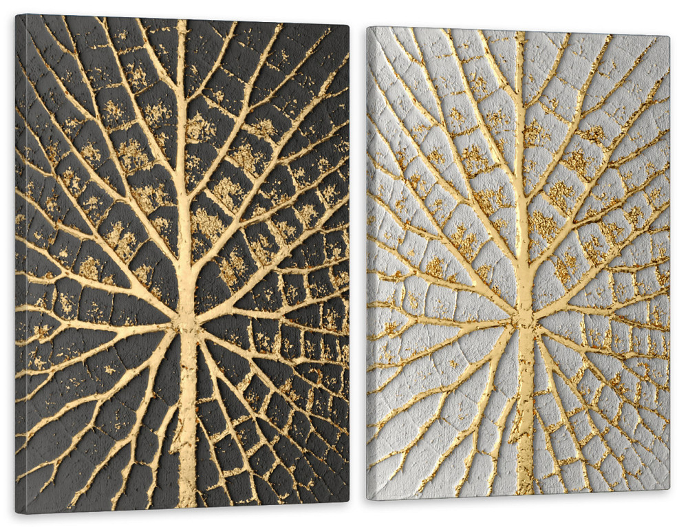 Модульна картина у вітальню/ спальню  Золоті гілки     TLV-2_102 70x102 см Київ - фото 1