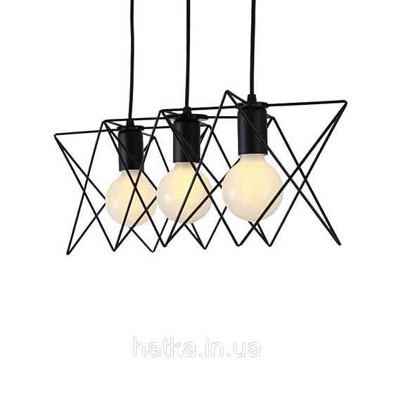 Люстра в стилі лофт MLP0290 на 3 плафони Київ