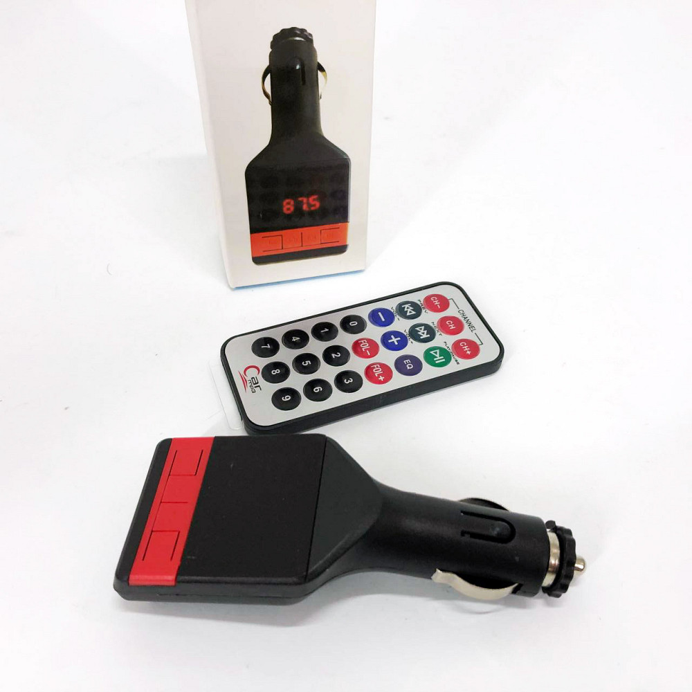 Модулятор автомобільний з зарядкою, Бездротовий передавач для музики в автомобіль QA-75 Львів - фото 11