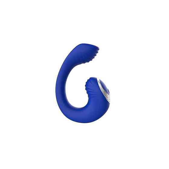 Вибратор для пар с дистанционным пультом Chisa Lust Ripple Meteor, синий Sex Aura Киев
