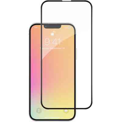 Стекло защитное ACCLAB Full Glue ESD Apple Iphone 13/13 Pro Black (1283126542527) Винница