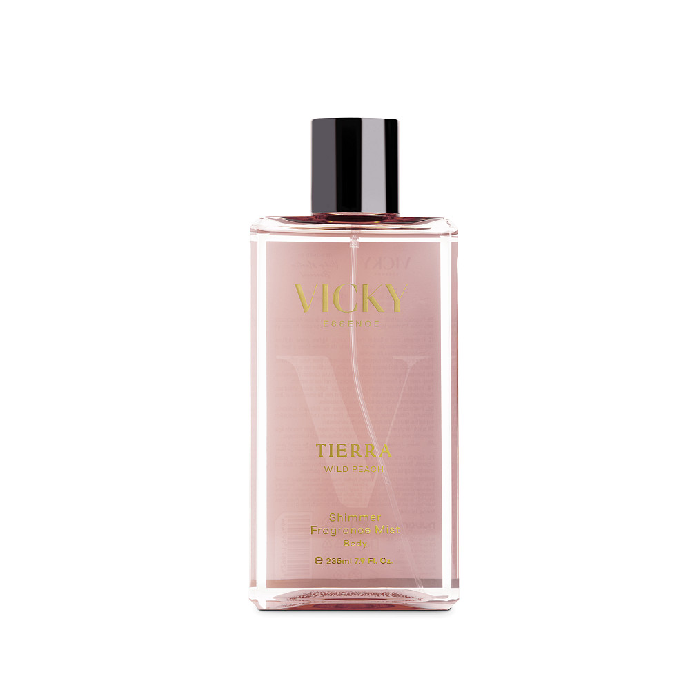 Мист-шиммер для тела Тierra Дикий Персик Vicky Essence 235 мл Киев - изображение 3
