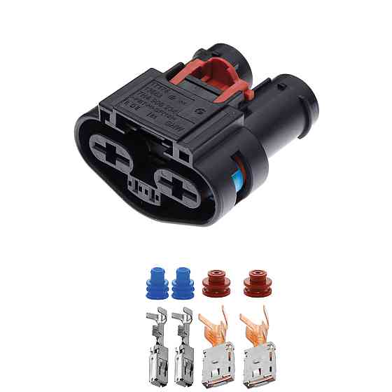 Роз'єм конектор 4-кон., Диффузор Кожух Радіатора (Тигуан 2018+, Bmw F18, Cayenne), 7H4906234, BMW, Porsche, VW Київ