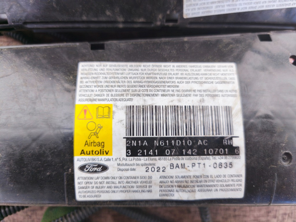 Подушка безпеки в сидіння Airbag Ford Fusion 2002-2012 Ковель - изображение 3