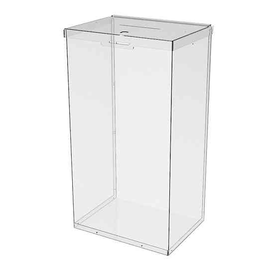 Ящик EKOSTAR с замком для пожертвований и сбора денег 270x200x500. Объем 27 литров Киев