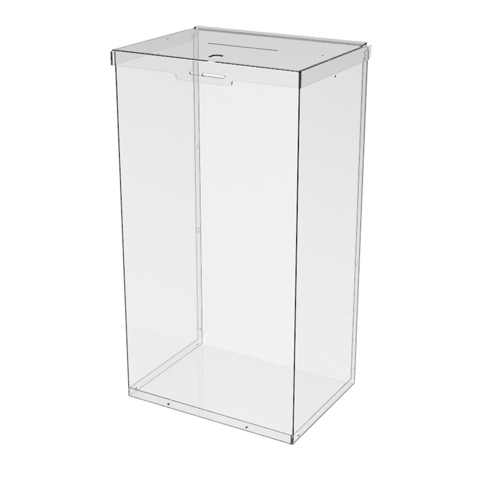 Ящик EKOSTAR с замком для пожертвований и сбора денег 270x200x500. Объем 27 литров Киев - изображение 2