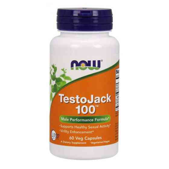 Тестобустер NOW TestoJack 100 60 veg caps Луцьк