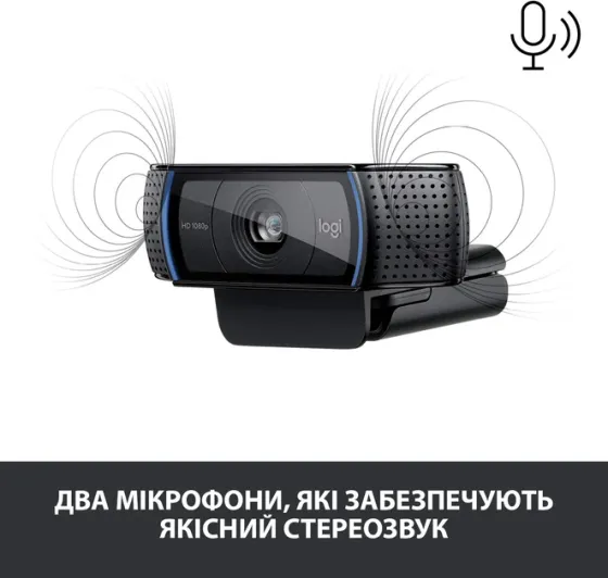 Вебкамера Logitech 1080 PRO HD STREAM Киев