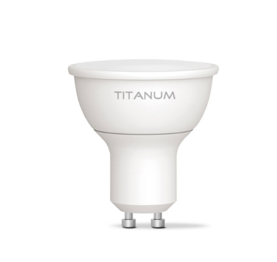 Лампа MR16 6W GU10 4100К 220V LED Titanum Житомир