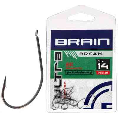 Крючок Brain fishing Ultra Bream 14 (20шт/уп) (1858.52.57) Винница